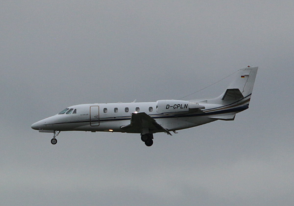Private Cessna 560XL Citation XLS, D-CPLN, BER, 09.06.2026