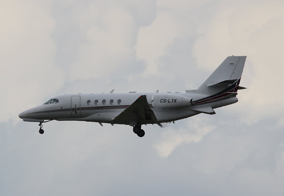 Private Cessna 680A Citation Latitude, CS-LTK, BER, 09.06.2026