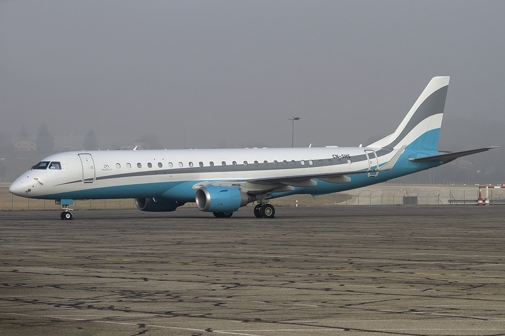 Private, CN-SHS, Embraer, ERJ 190, 12.02.2015, GVA, Geneve, Switzerland





