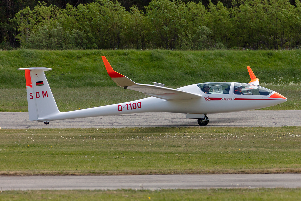 Private, D-1100, DG-Flugzeugbau, DG-1000S, 23.06.2021, SMV, Samedan, Switzerland