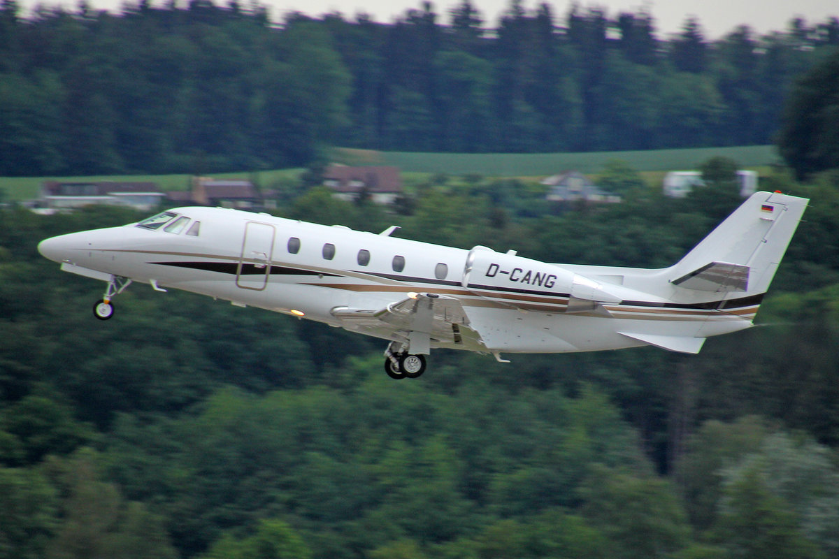 Private, D-CANG, Cessna 560XLS+, msn: 560-6128, 21.Mai 2018, ZRH Zürich, Switzerland.