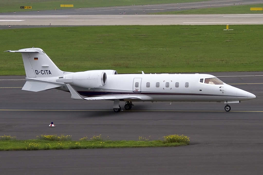 Private, D-CITA, Bombardier, Learjet 60, 08.10.2013, DUS, Düsseldorf, Germany 




