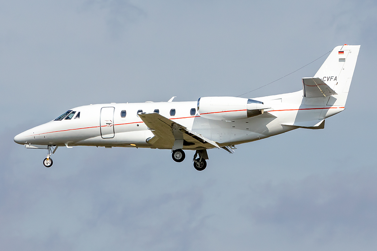 Private, D-CVFA, Cessna, 560XL Citation Excel, 16.08.2021, BER, Berlin, Germany