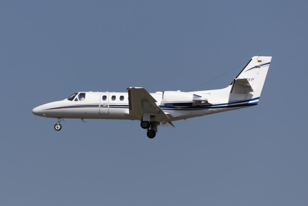 Private, D-CYKP, Cessna, 550 Citation II, 30.08.2015, FRA, Frankfurt, Germany 




