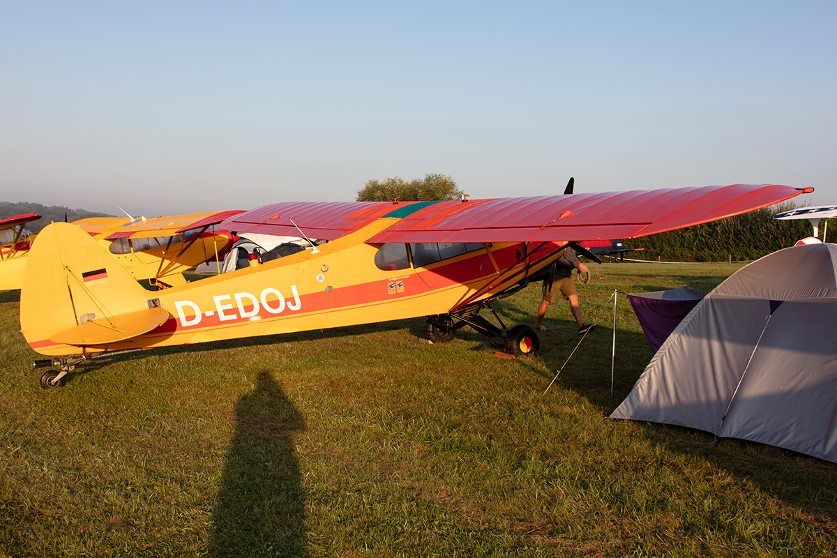 Private, D-EDOJ, Piper, PA-18-150 Super Cub, 15.09.2019, EDST, Hahnweide, Germany




