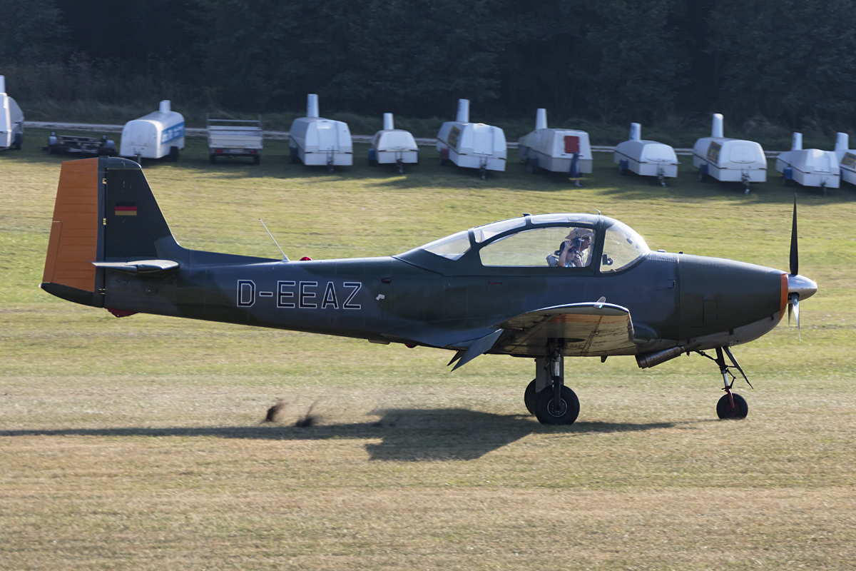 Private, D-EEAZ, Piaggio, P-149, 09.09.2016, EDST, Hahnweide, Germany



