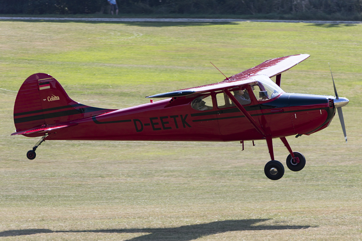 Private, D-EETK, Cessna, 170B, 09.09.2016, EDST, Hahnweide, Germany




