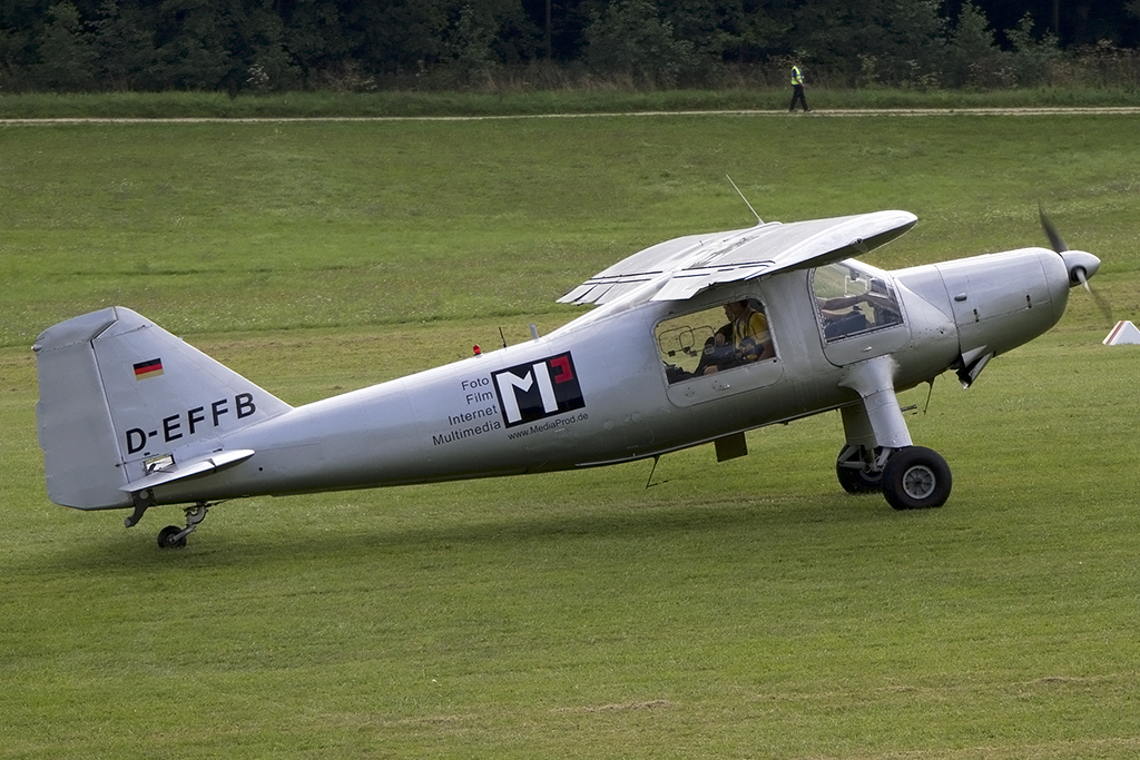 Private, D-EFFB, Dornier, DO-27, 06.09.2013, EDST, Hahnweide, Germany





