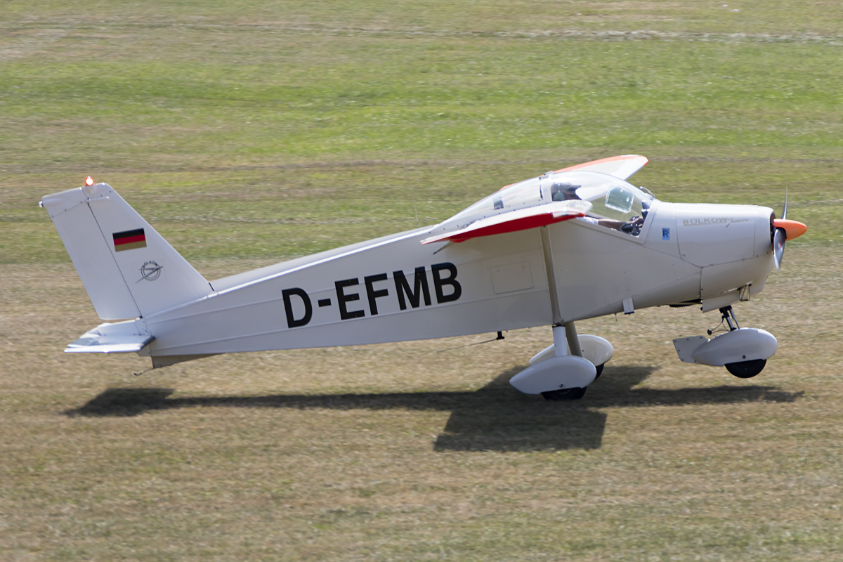 Private, D-EFMB, Bölkow, BO-208 Junior, 09.09.2016, EDST, Hahnweide, Germany



