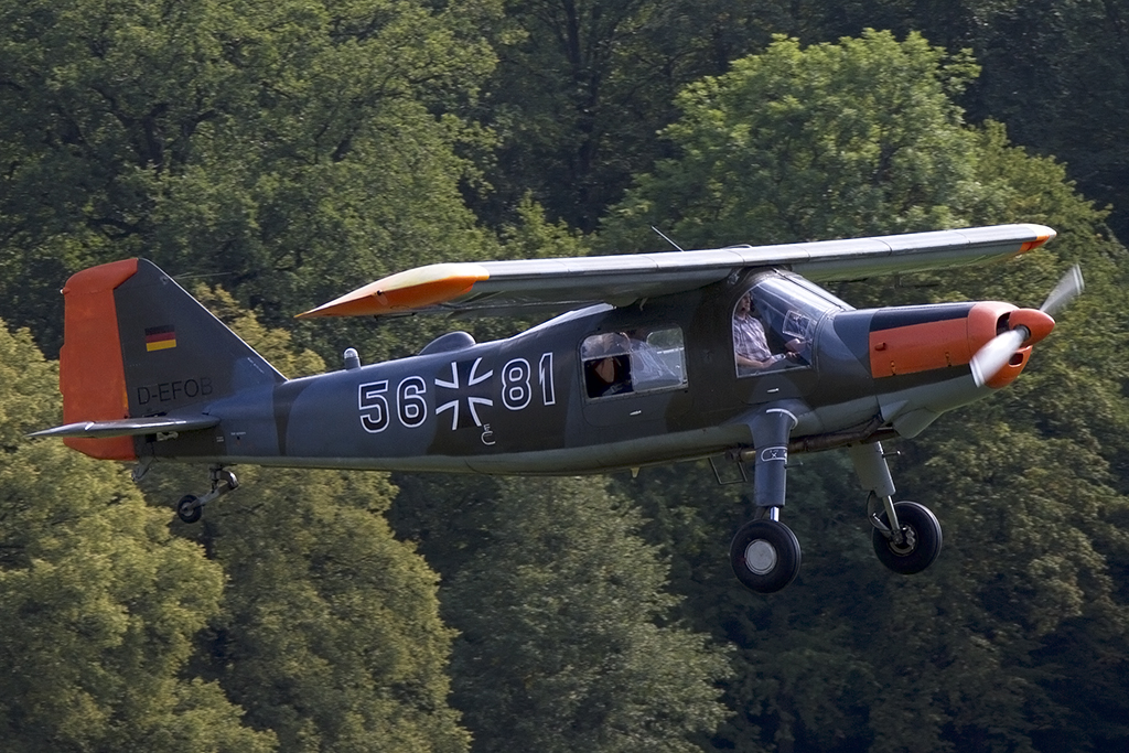 Private, D-EFOB, Dornier, Do-27A, 06.09.2013, EDST, Hahnweide, Germany 




