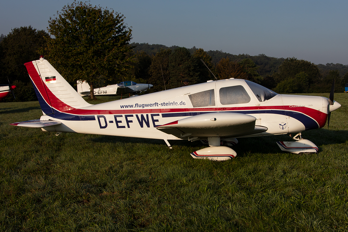 Private, D-EFWE, Piper, PA-28-140-Cherokee, 15.09.2019, EDST, Hahnweide, Germany





