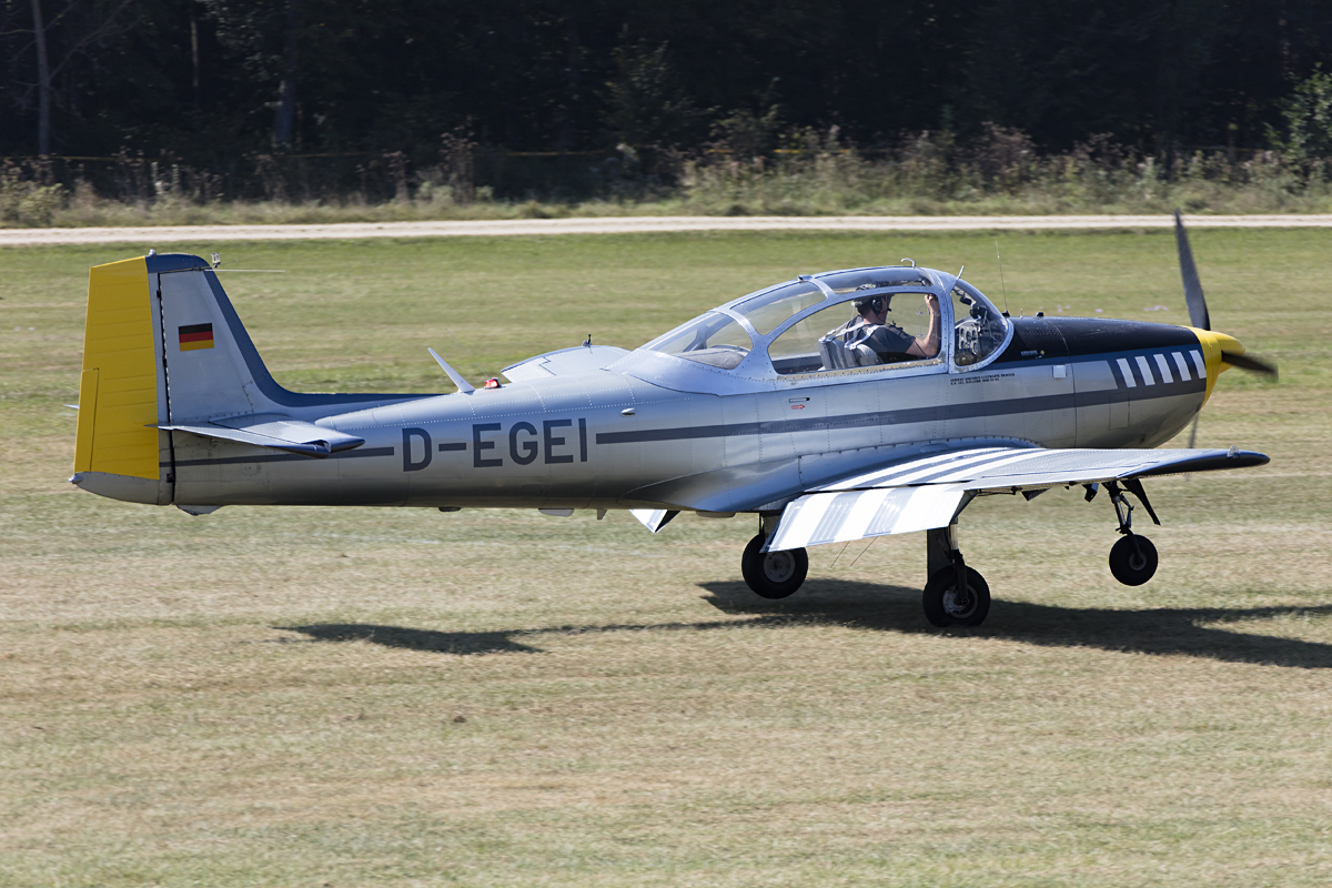 Private, D-EGEI, Piaggio, FWP-149D, 09.09.2016, EDST, Hahnweide, Germany 


