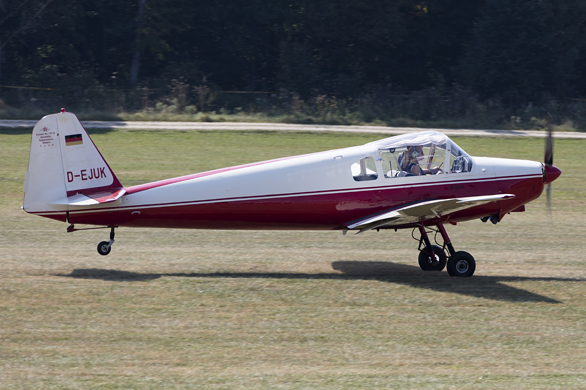 Private, DEJUK, Klemm, KL107B, 10.09.2016, EDST, Hahnweide, Germany