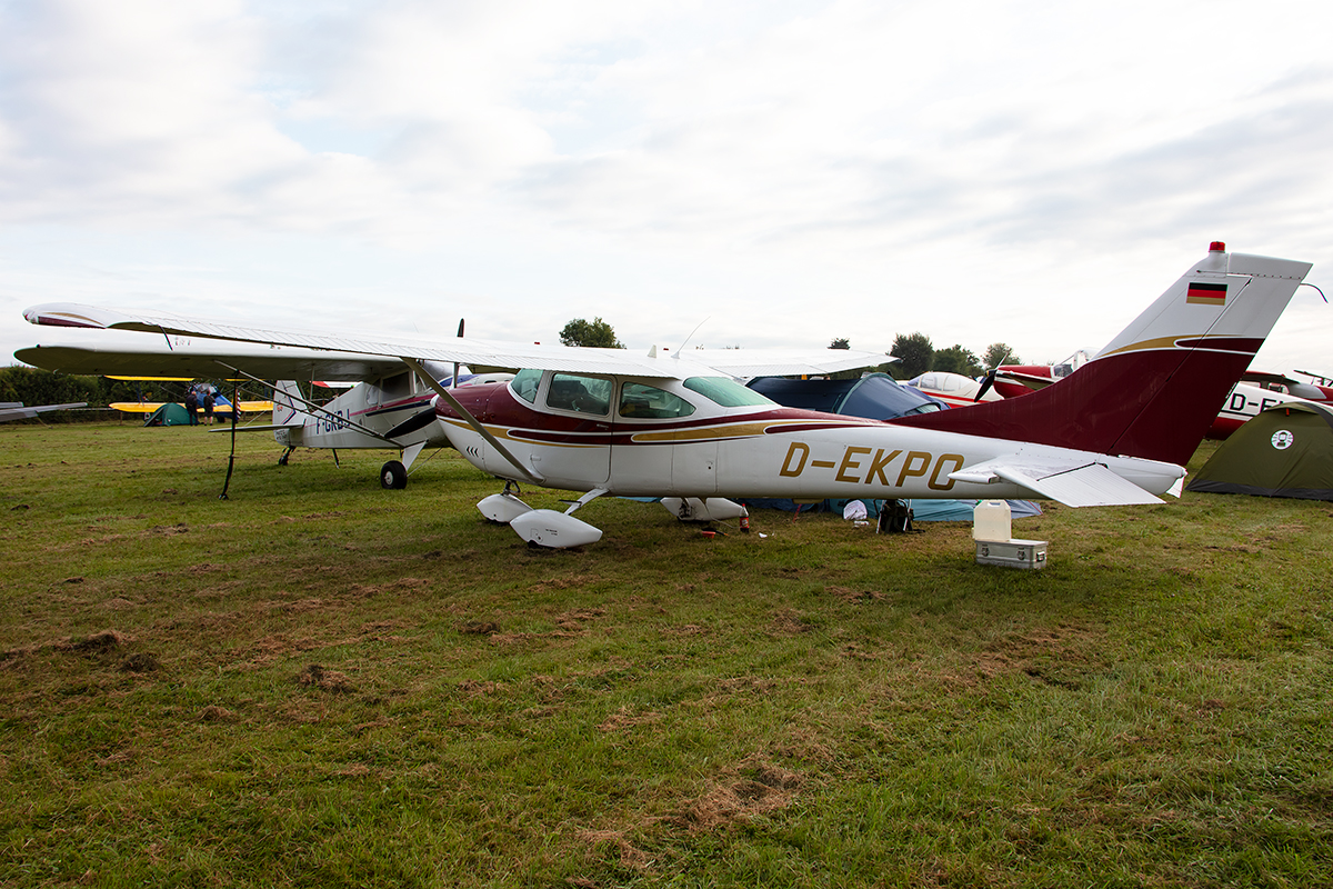 Private, D-EKPO, Cessna, 182J Skylane, 14.09.2019, EDST, Hahnweide, Germany 


