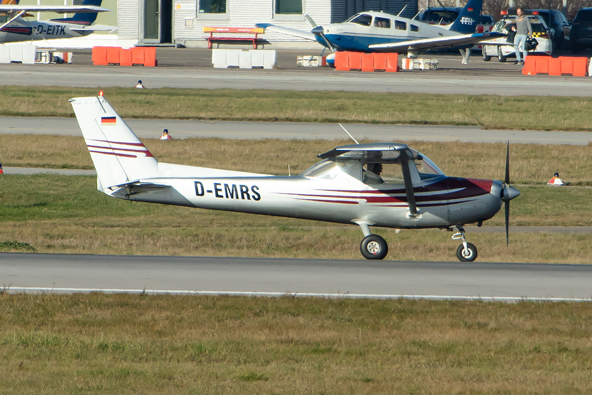 Private, D-EMRS, Reims-Cessna, F152, 03.12.2019, STR, Stuttgart, Germany





