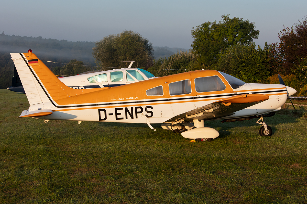 Private, D-ENPS, Piper, PA-28-151 Warrier, 15.09.2019, EDST, Hahnweide, Germany





