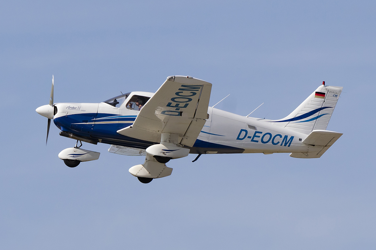 Private, D-EOCM, Piper, PA-28-181 Archer II, 22.08.2018, XFW, Finkenwerder, Germany 




