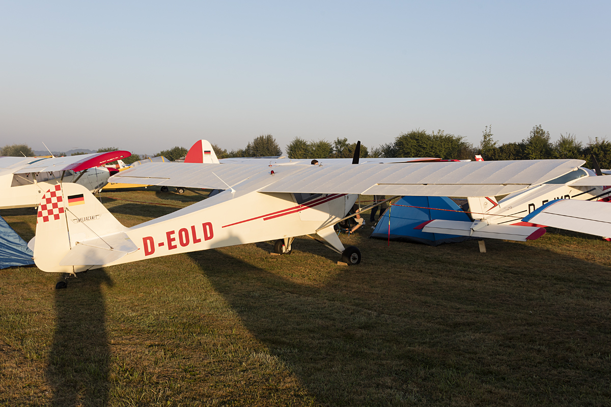 Private, D-EOLD, Taylorcraft, BC-12D, 10.09.2016, EDST, Hahnweide, Germany 



