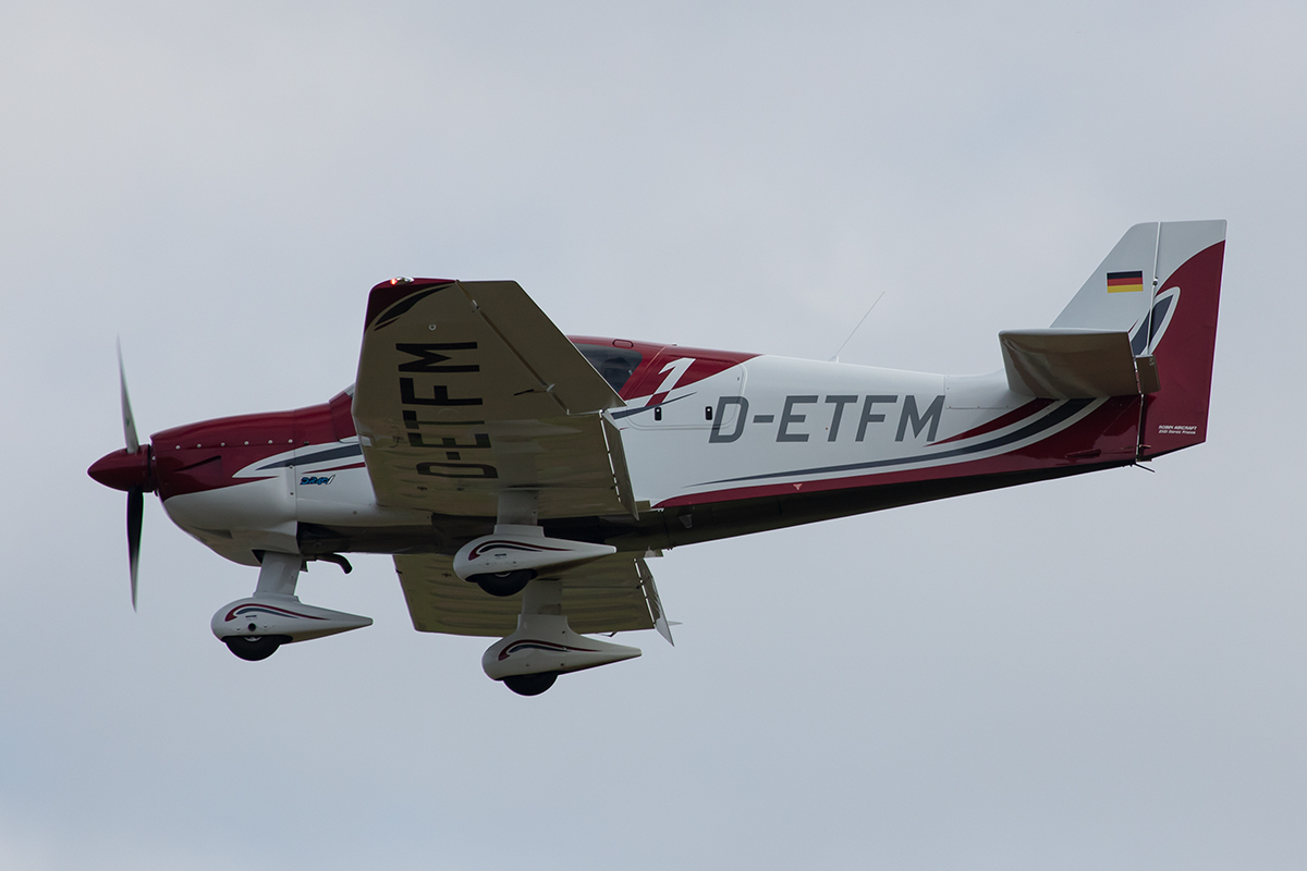 Private, D-ETFM, Robin, DR-400-140B Major, 14.09.2019, EDST, Hahnweide, Germany





