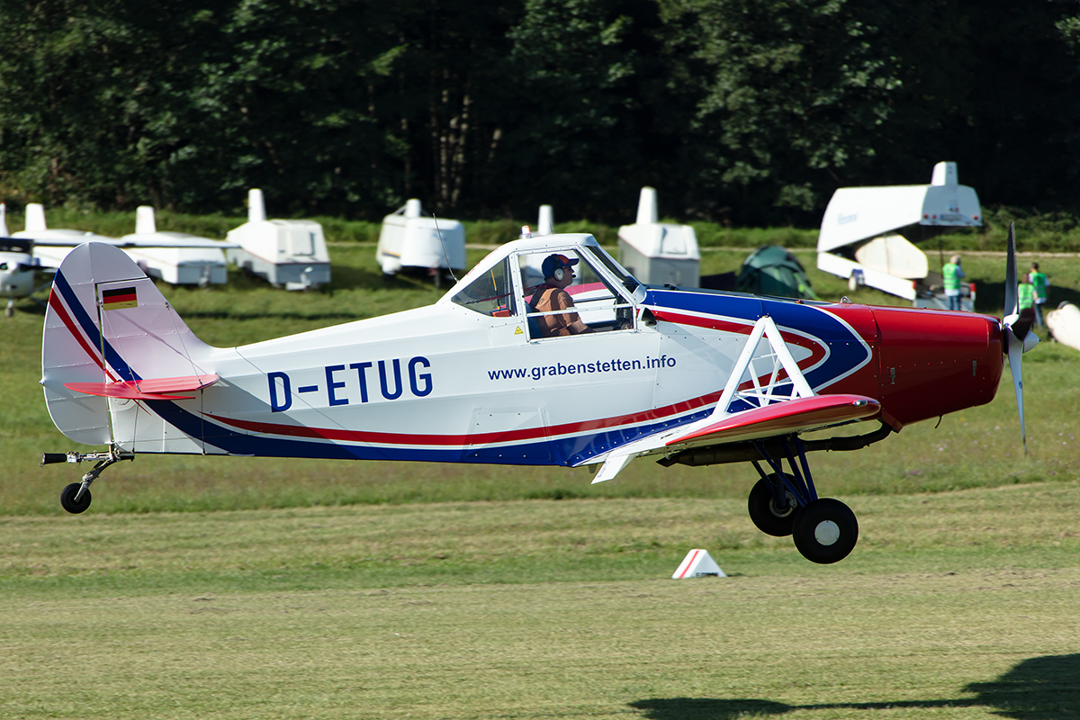 Private, D-ETUG, Piper, PA-25-235 Pawnee, 13.09.2019, EDST, Hahnweide, Germany



