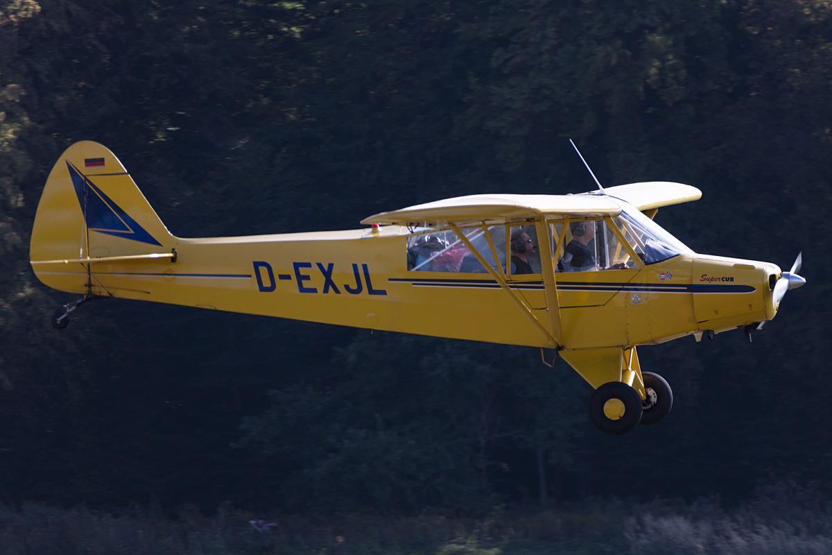 Private, D-EXJL, Piper, L-18C Super Cub, 09.09.2016, EDST, Hahnweide, Germany



