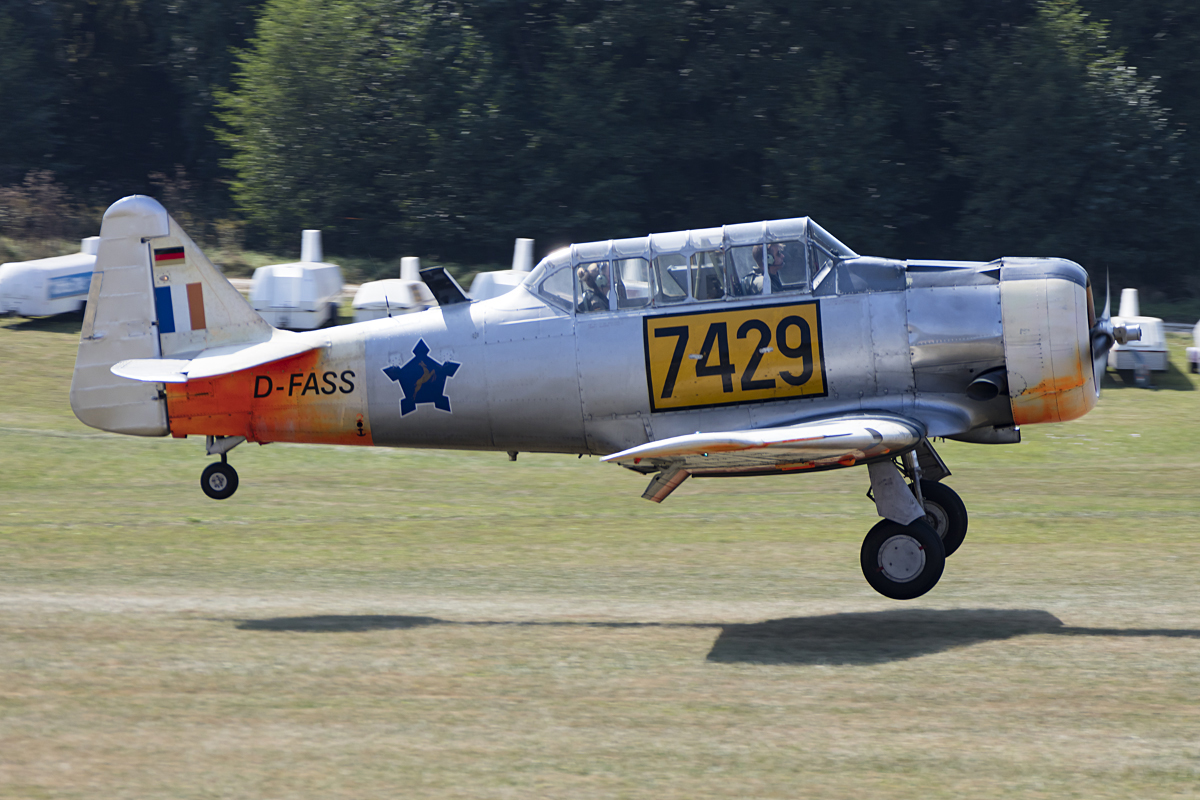 Private, D-FASS, North American, T-6F Texan, 10.09.2016, EDST, Hahnweide, Germany


