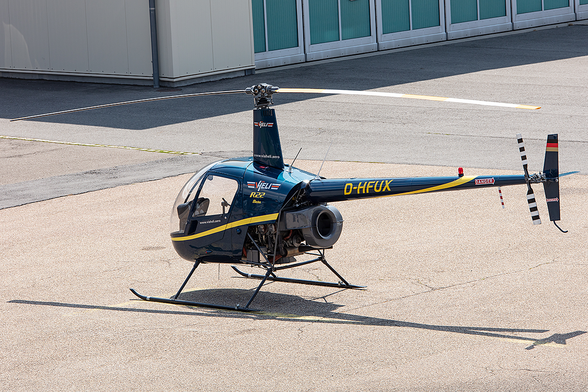 Private, D-HFUX, Robinson, R-22, 17.07.2019, MHG, Mannheim, Germany





