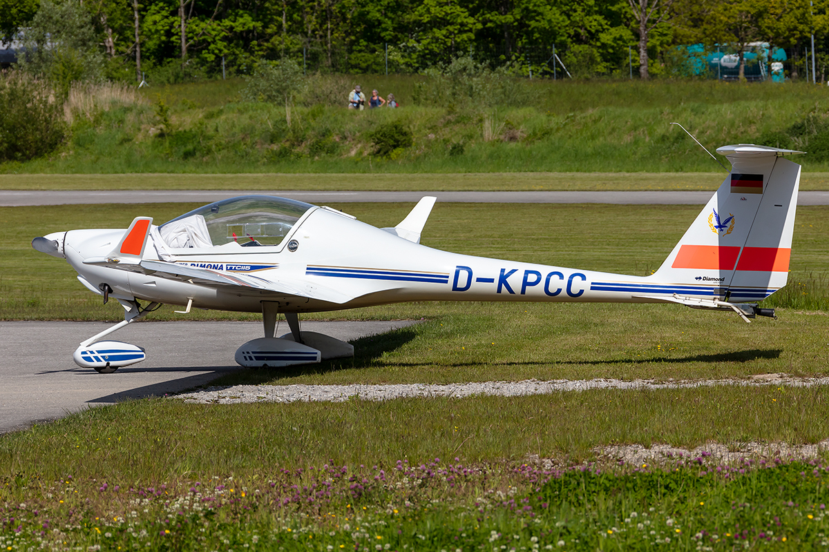 Private, D-KPCC, Hoffman, HK-36TTC Super Dimona, 25.05.2021, Ohlstadt, Germany