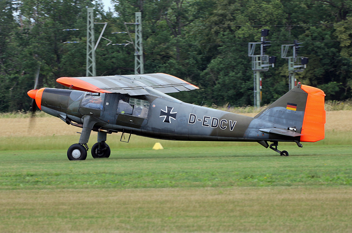 Private Dornier Do-27 A4, D-EDCV, Flugplatz Bienenfarm, 02.07.2023