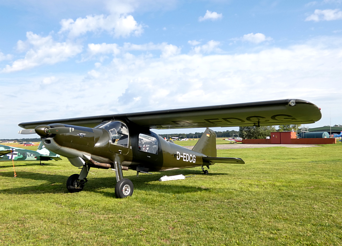Private Dornier Do-27A1, D-EDCG, Flugplatz Bienenfarm, 08.08.2025
