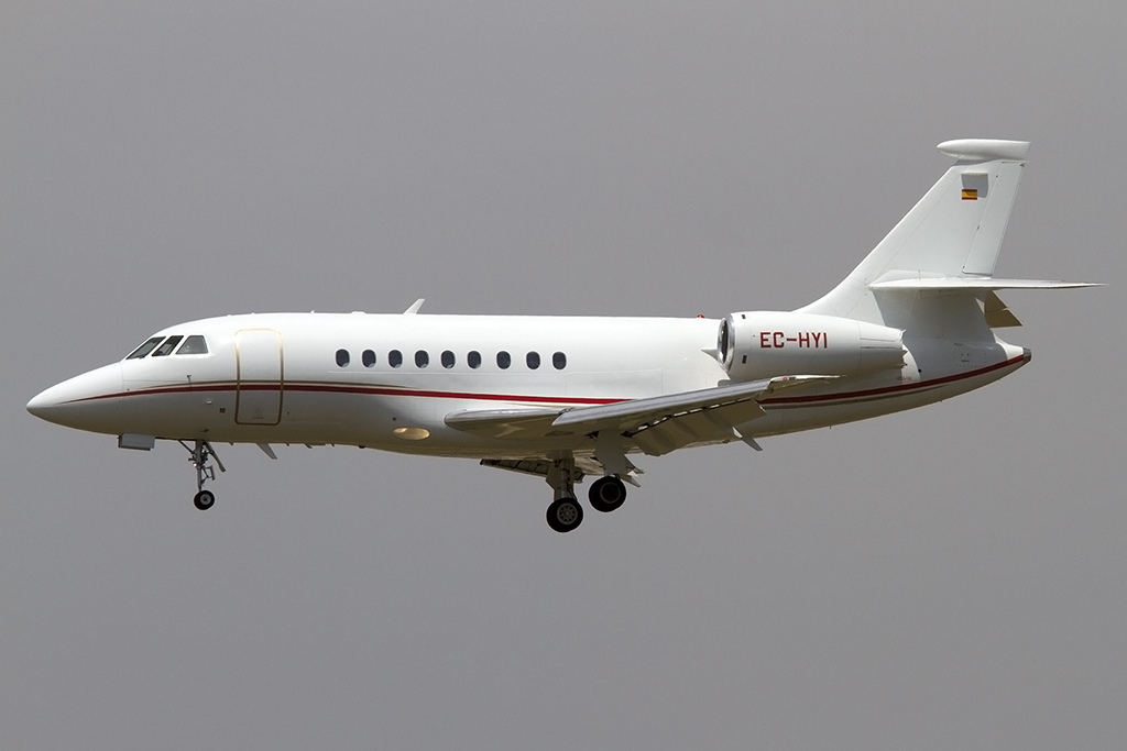 Private, EC-HYI, Dassault, Falcon 2000, 27.05.2014, BCN, Barcelona, Spain




