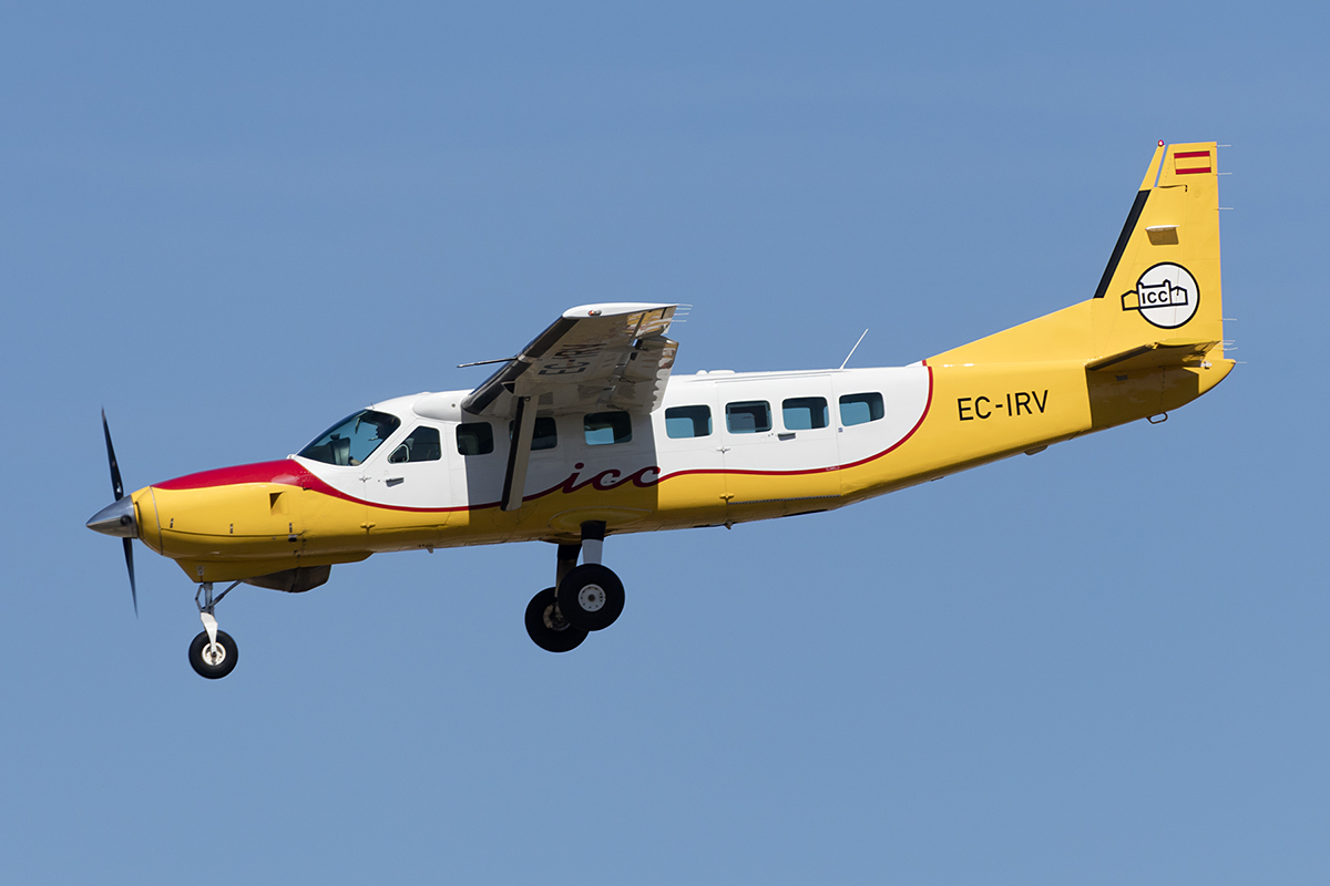 Private, EC-IRV, Cessna, 208B Caravan, 13.09.2017, BCN, Barcelona, Spain 



