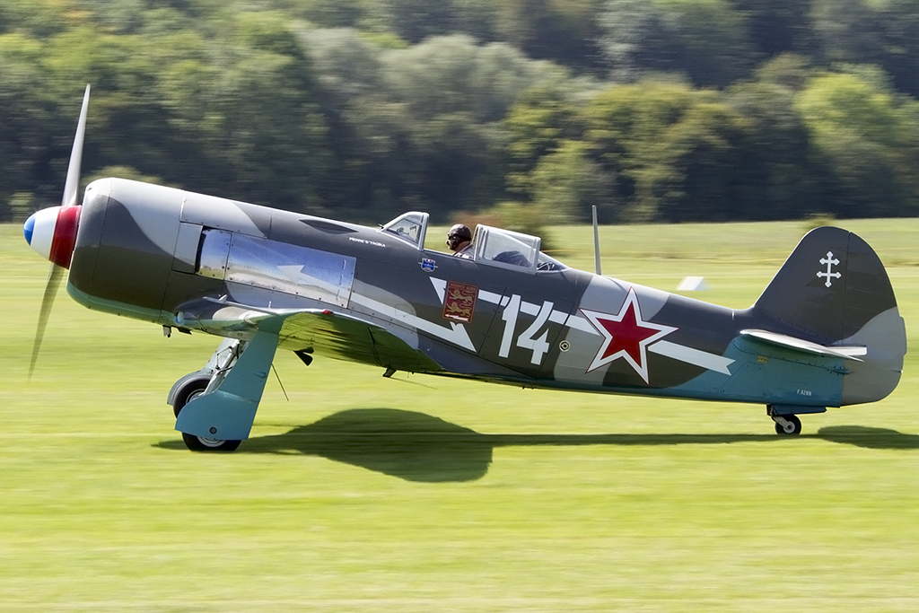 Private, F-AZNN, Yakovlev, Yak-11, 06.09.2013, EDST, Hahnweide, Germany 






