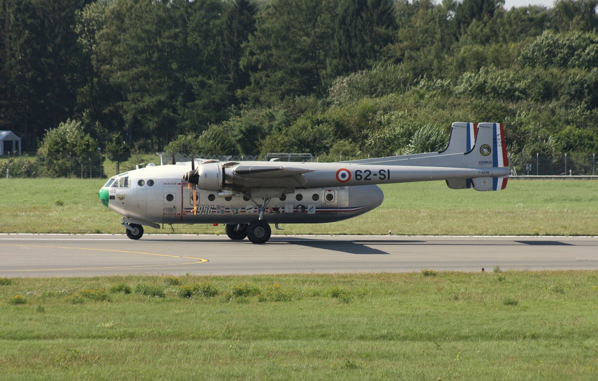 Private, F-AZVM, (c/n 105),(105/62-SI), Nord 2501 Noratlas ,23.08.2015, HAM-EDDH, Hamburg, Germany 