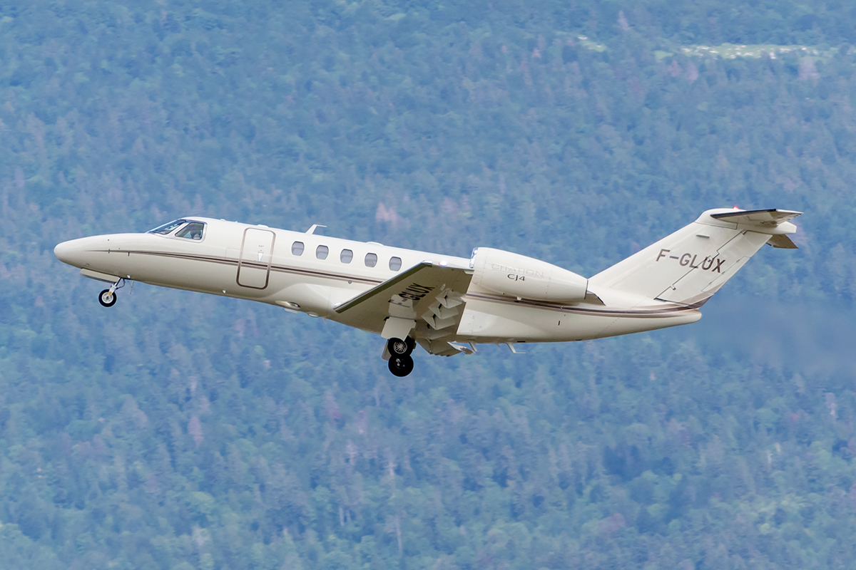 Private, F-GLUX, Cessna, 525C CJ4, 06.08.2021, GVA, Geneve, Switzerland