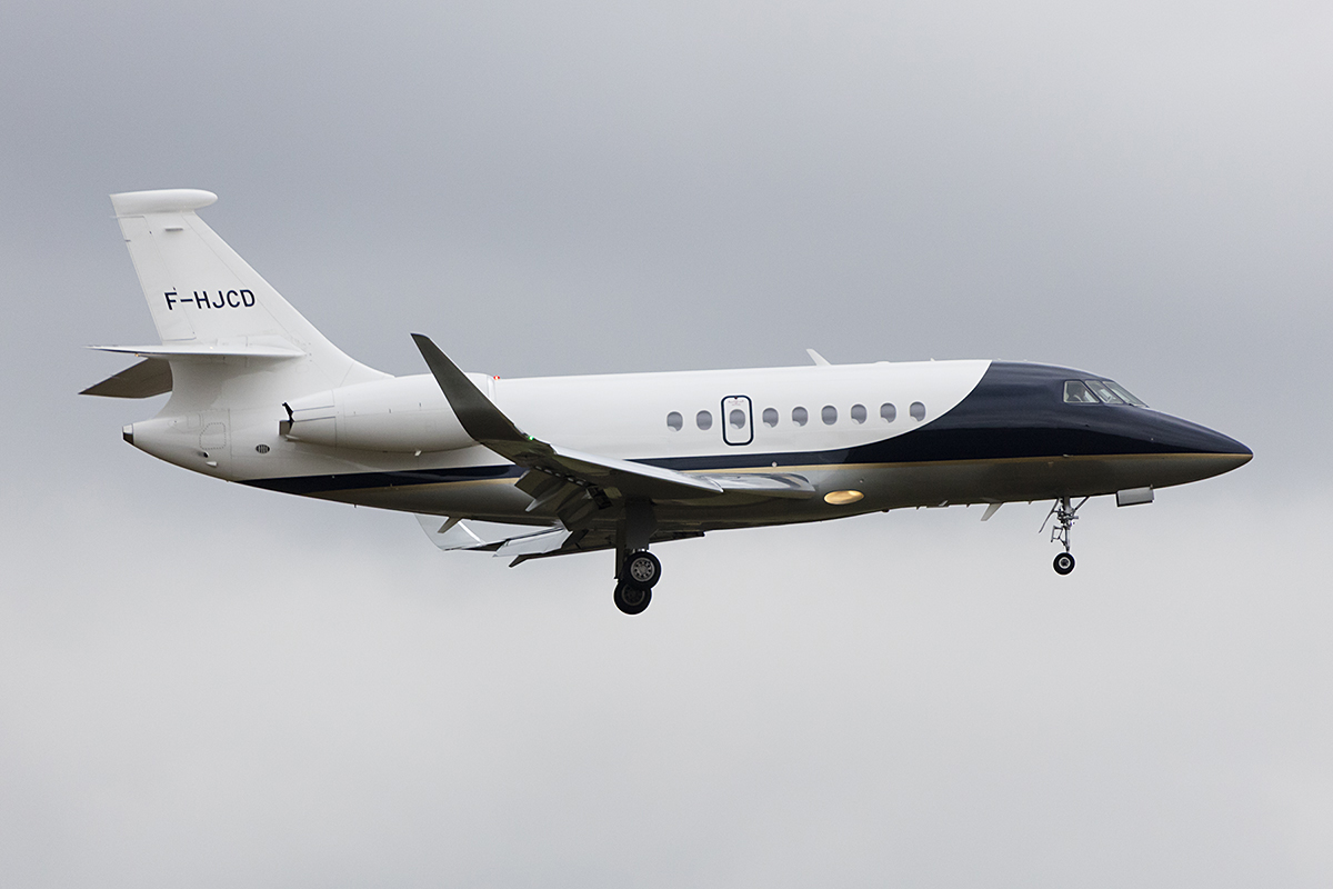 Private, F-HJCD, Dassault, Falcon 2000LX, 23.01.2018, ZRH, Zürich, Switzerland 


