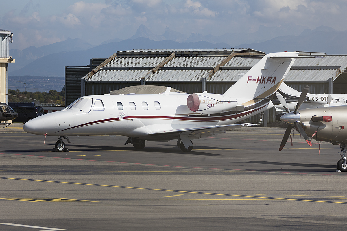 Private, F-HKRA, Cessna, 525 Citation Jet, 24.09.2017, GVA, Geneve, Switzerland 


