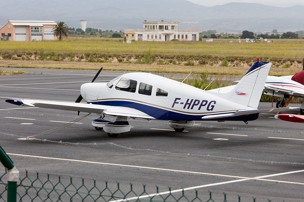 Private, F-HPPG, Piper, PA-28-161 Warrior II, 15.09.2015, PGF, Perpignan, France 



