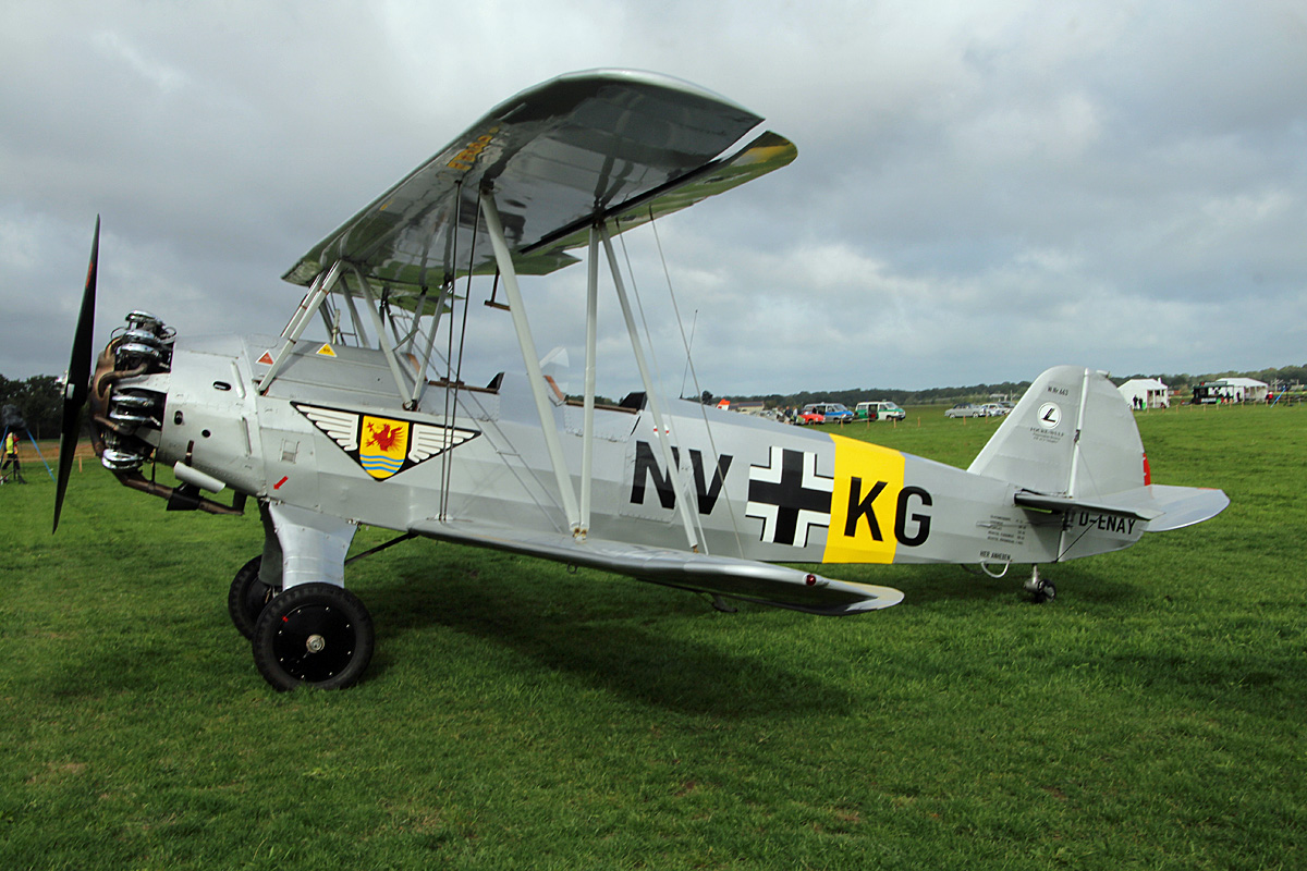 Private Focke-Wulf F-44 Stieglitz, D-ENAY, Flugplatz Bienenfarm, 17.09.2022