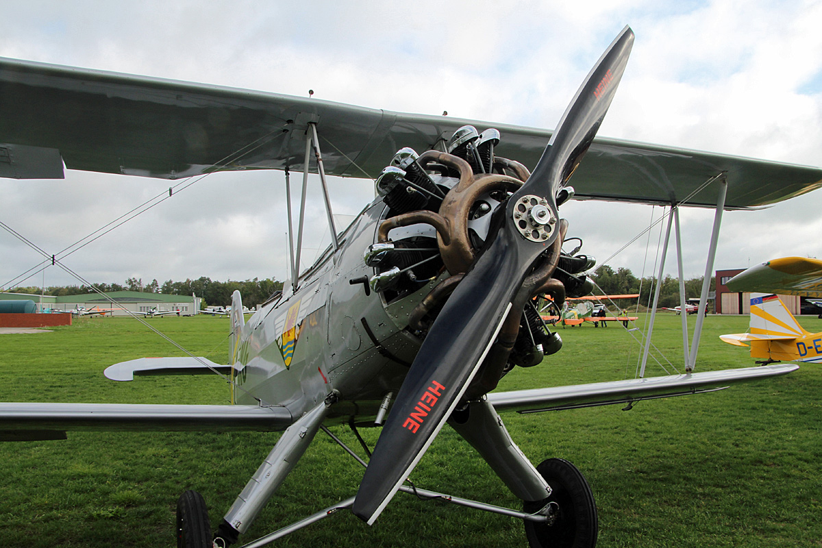 Private Focke-Wulf Fw-44 Stieglitz, D-ENAY, Flugplatz Bienenfarm, 17.09.2022