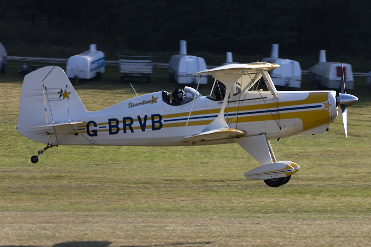 Private, G-BRVB, Stolp, SA-300 Starduster, 09.09.2016, EDST, Hahnweide, Germany 



