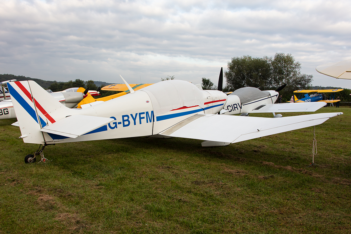 Private, G-BYFM, Jodel, DR-1050 M1, 14.09.2019, EDST, Hahnweide, Germany




