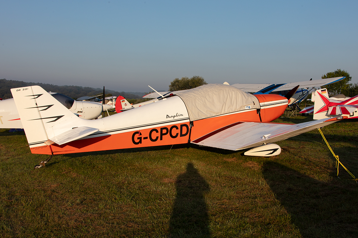 Private, G-CPCD, Jodel, DR-221 Dauphin, 15.09.2019, EDST, Hahnweide, Germany



