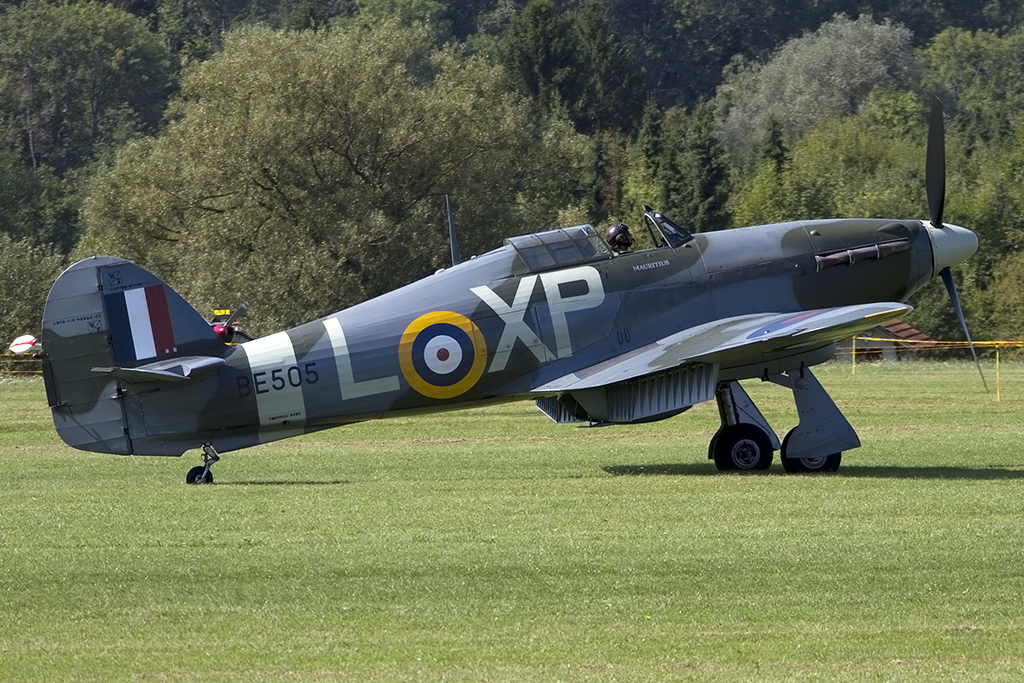 Private, G-HHII, Hawker, Hurricane MK2B, 06.09.2013, EDST, Hahnweide, Germany 




