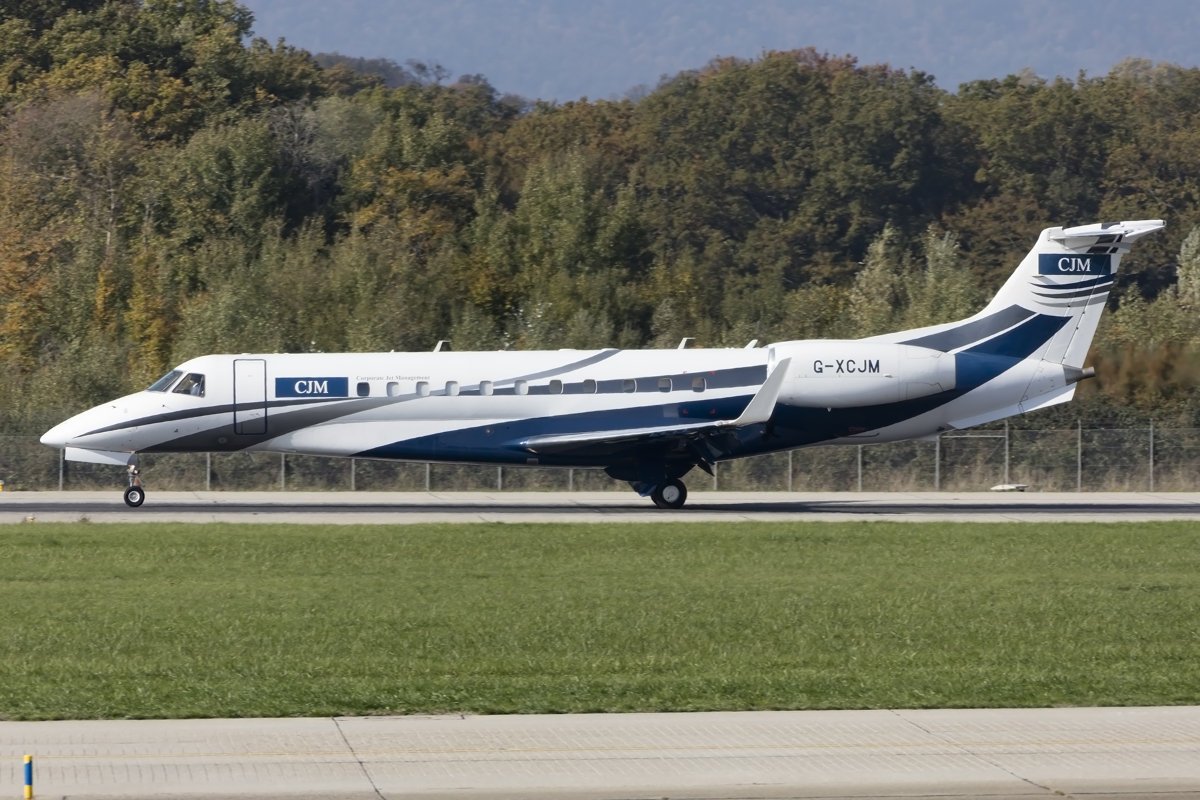 Private, G-XCJM, Embraer, EMB-135BJ Legacy 600, 17.10.2015, GVA, Geneve, Switzerland



