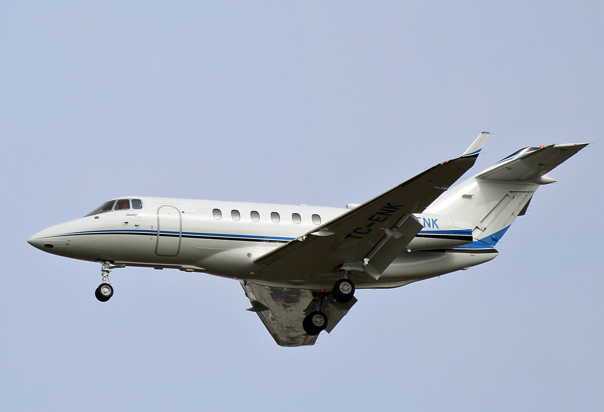 Private Hawker 900XP, TC-ENK, BER, 28.03.2021