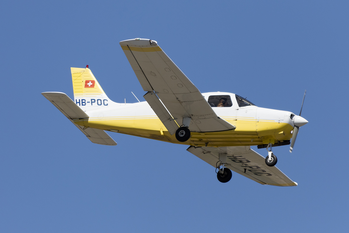 Private, HB-POC, Piper, PA28-161, 17.07.2017, BSL, Basel, Switzerland



