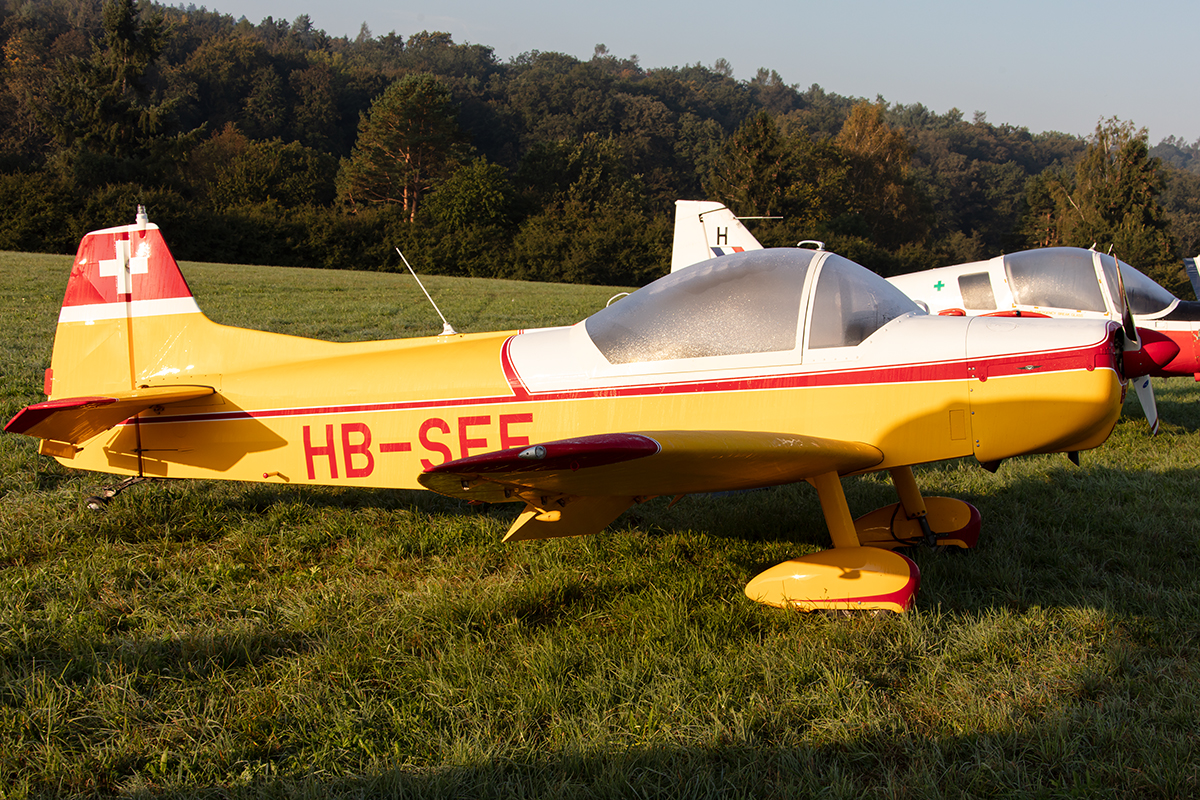 Private, HB-SEF, Binder, CP-301S Smaragd, 15.09.2019, EDST, Hahnweide, Germany



