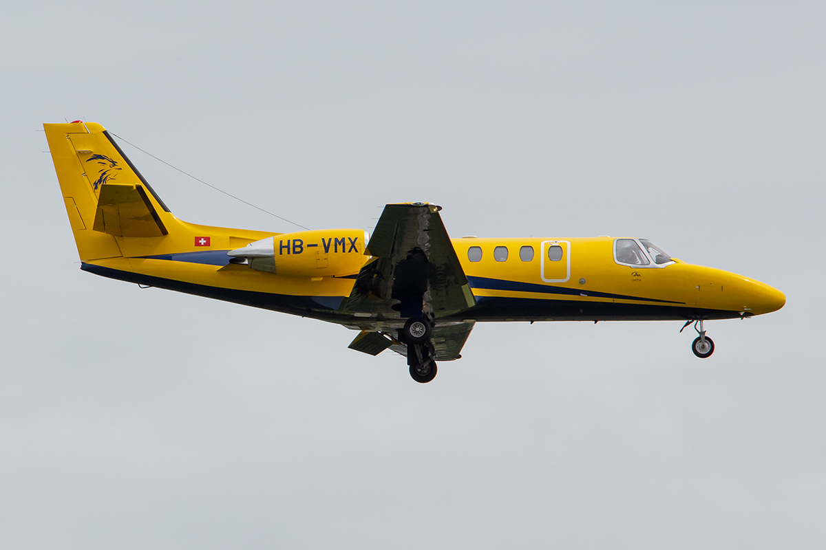 Private, HB-VMX, Cessna, 550B Citation Bravo, 17.08.2019, ZRH, Zürich, Switzerland



