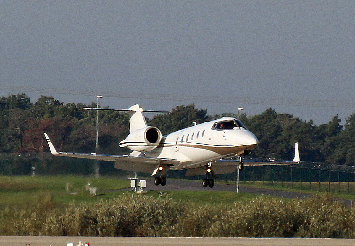 Private Learjet 60XR, T7-ISH, BER, 09.10.2021